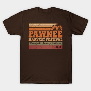 Vintage Pawnee Harvest Festival T-Shirt